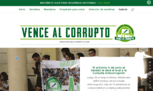 Vencealcorrupto.com thumbnail