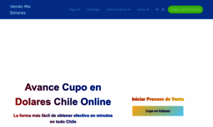 Vendomisdolares.cl thumbnail