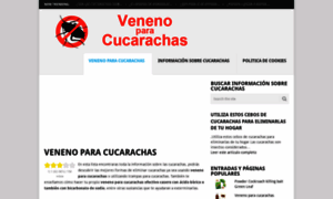 Venenoparacucarachas.com thumbnail