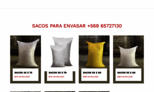 Ventadesacos.cl thumbnail
