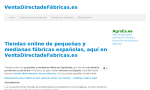 Ventadirectadefabricas.es thumbnail