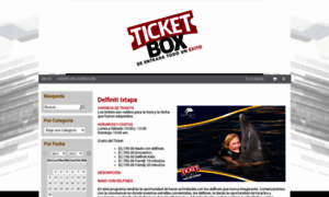 Ventas.ticketbox.com.mx thumbnail