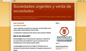 Ventasociedades.blogspot.com.es thumbnail