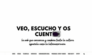 Veoescuchoyoscuento.com thumbnail