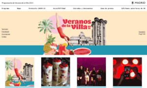 Veranosdelavilla.madrid.es thumbnail