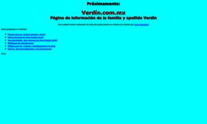 Verdin.com.mx thumbnail