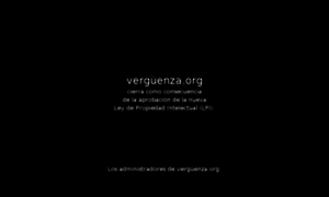 Verguenza.org thumbnail