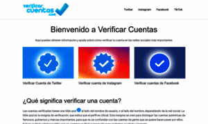Verificarcuentas.com thumbnail