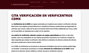 Verificentroscdmx.com thumbnail