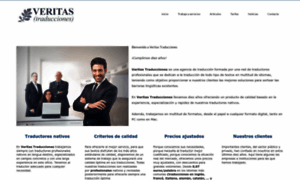 Veritas-traducciones.com thumbnail