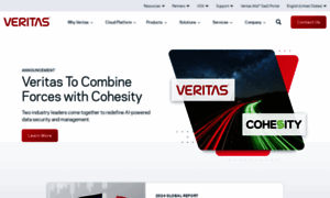 Veritas.com thumbnail