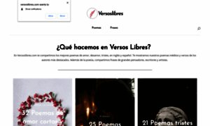 Versoslibres.com thumbnail