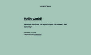 Vertedera.com thumbnail