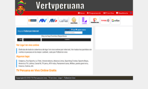 Vertvperuana.com thumbnail
