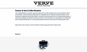 Vervecoffeeroasters.workable.com thumbnail