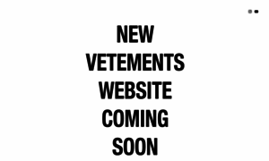 Vetements.com thumbnail