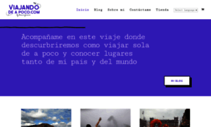 Viajandodeapoco.com thumbnail