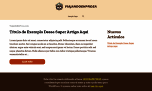 Viajandoenprosa.com thumbnail