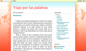 Viajeporlaspalabras.blogspot.com thumbnail