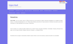 Viajesmadi.com.mx thumbnail