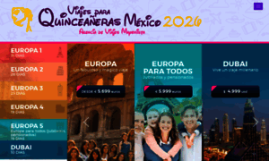 Viajesparaquinceaneras.com thumbnail