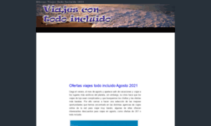 Viajestodoincluido.net thumbnail