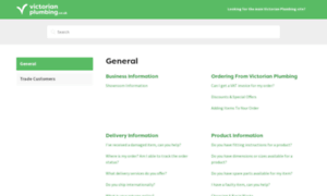 Victorianplumbing.zendesk.com thumbnail