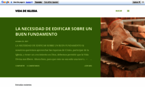 Vidadeiglesiaorg.blogspot.com thumbnail