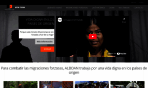 Vidadigna.alboan.org thumbnail