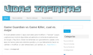 Vidasinfinitas.com thumbnail