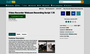Video-recorder-webcam-recording-script.soft112.com thumbnail