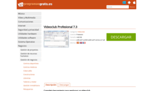 Videoclub-profesional.programasgratis.es thumbnail