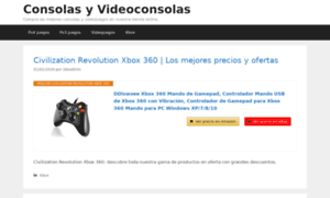 Videojuegosyconsolas.top thumbnail