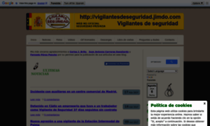 Vigilantesdeseguridad.jimdo.com thumbnail