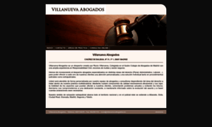 Villanueva-abogados.es thumbnail