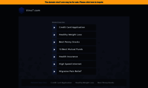 Vino7.com thumbnail
