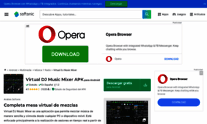 Virtual-dj-music-mixer.softonic.com thumbnail