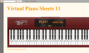 Virtualpianosheets11.blogspot.com thumbnail
