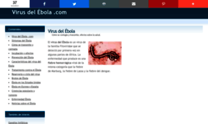Virusdelebola.com thumbnail