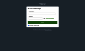 Vis-a-vis-creative.tickspot.com thumbnail