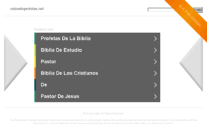 Visiondeprofetas.net thumbnail
