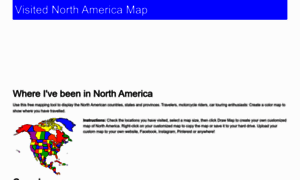 Visitedmexicomap.com thumbnail