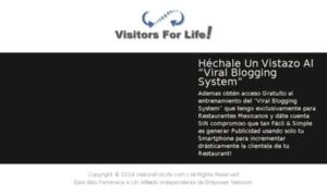 Visitorsforlife.com thumbnail