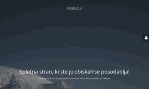 Vitanatur.si thumbnail