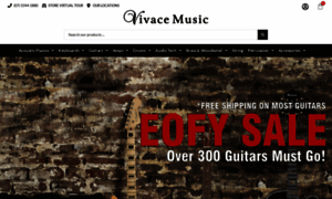 Vivacemusic.com.au thumbnail