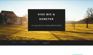 Vivebiodemeter.com thumbnail