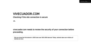 Vivecuador.com thumbnail