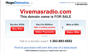 Vivemasradio.com thumbnail