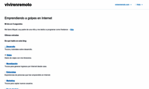 Vivirenremoto.com thumbnail