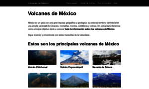 Volcanesdemexico.org thumbnail